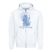 White cry baby king cry baby Zipper Hoodie - linhVisuals