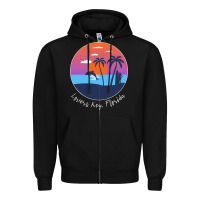 Black lovers key florida t  shirt lovers key florida t  shirt Zipper Hoodie - linhVisuals
