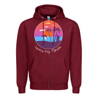Burgundy lovers key florida t  shirt lovers key florida t  shirt Zipper Hoodie - linhVisuals