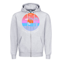 Heather Grey lovers key florida t  shirt lovers key florida t  shirt Zipper Hoodie - linhVisuals