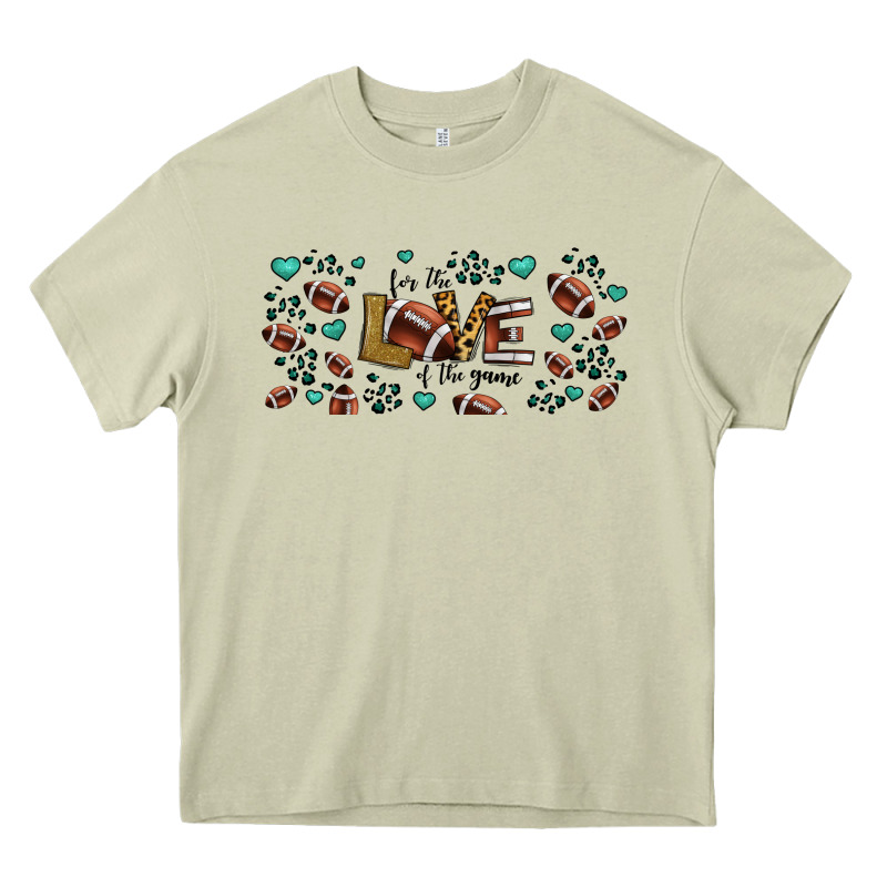 For The Love Of The Game American Football Heavy Core Tee by Jasminsmagicworld | Teevron