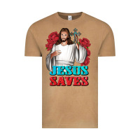 Vintage Camel Jesus Saves Vintage Tee - BundleAndBundleShop