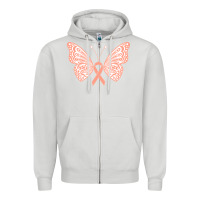 Dove Grey gynecologic cancer support t  shirt gynecological cancer awareness pea Zipper Hoodie - linhVisuals