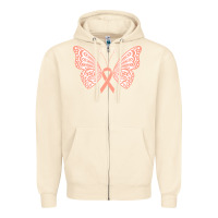 Sandshell gynecologic cancer support t  shirt gynecological cancer awareness pea Zipper Hoodie - linhVisuals