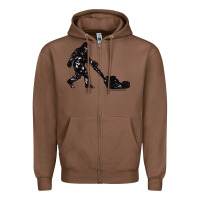 Chestnut mens mowing bigfoot   golf course superintendent maintenance turf t sh Zipper Hoodie - linhVisuals