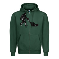 Sports Green mens mowing bigfoot   golf course superintendent maintenance turf t sh Zipper Hoodie - linhVisuals