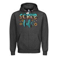 Charcoal Heather scrub life Zipper Hoodie - JahusDesignShop