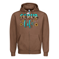 Chestnut scrub life Zipper Hoodie - JahusDesignShop
