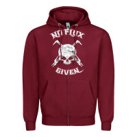 Burgundy no flux given   funny welder tee shirt for welding dads Zipper Hoodie - linhVisuals