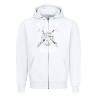 White no flux given   funny welder tee shirt for welding dads Zipper Hoodie - linhVisuals