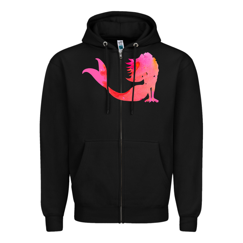 Mermaid T  Shirt Pink Mermaid T  Shirt Zipper Hoodie by linhVisuals | Teevron