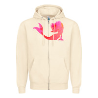Sandshell mermaid t  shirt pink mermaid t  shirt Zipper Hoodie - linhVisuals