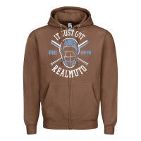 Chestnut officially licensed jt realmuto shirt   it just got realmuto Zipper Hoodie - linhVisuals