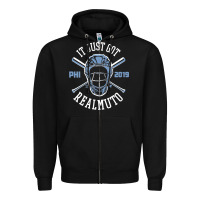 Black officially licensed jt realmuto shirt   it just got realmuto Zipper Hoodie - linhVisuals