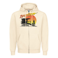 Sandshell baywatch lifeguard sunset t shirt Zipper Hoodie - linhVisuals
