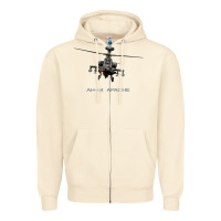 Sandshell ah 64 apache longbow helicopter t shirt t shirt Zipper Hoodie - linhVisuals