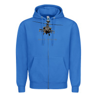 True Royal ah 64 apache longbow helicopter t shirt t shirt Zipper Hoodie - linhVisuals