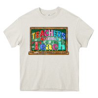 Cream teachers gonna teach Heavy Core Tee - CowGirlArtShop