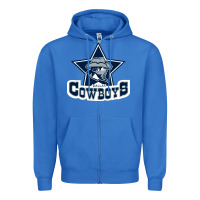 True Royal the cowboys football Zipper Hoodie - linhVisuals