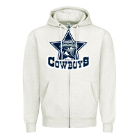 The Cowboys Football Zipper Hoodie | Teevron