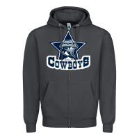 Smoke the cowboys football Zipper Hoodie - linhVisuals