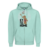 Seafoam e.t. phone home spaceship flying away premium t shirt Zipper Hoodie - linhVisuals