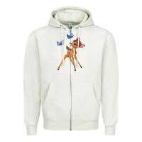 Bambi Zipper Hoodie | Teevron