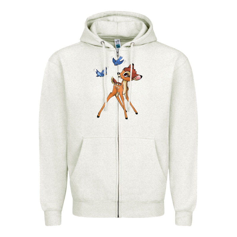 Bambi Zipper Hoodie by linhVisuals | Teevron