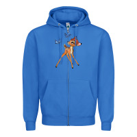 True Royal bambi Zipper Hoodie - linhVisuals