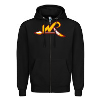 Black the washington clipart Zipper Hoodie - linhVisuals