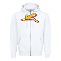 White the washington clipart Zipper Hoodie - linhVisuals