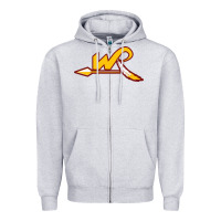 Heather Grey the washington clipart Zipper Hoodie - linhVisuals