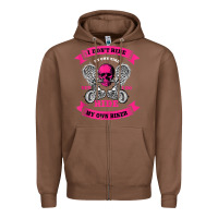 Chestnut biker gear motorcycle gifts biker chick i ride my biker tank top Zipper Hoodie - linhVisuals