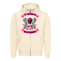 Sandshell biker gear motorcycle gifts biker chick i ride my biker tank top Zipper Hoodie - linhVisuals