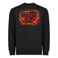 Black game day football Heavyweight Sweatshirt - JahusDesignShop