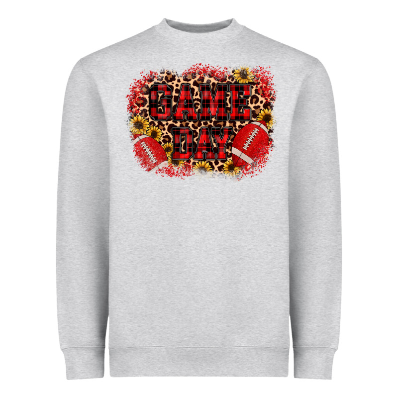 Game Day Football Heavyweight Sweatshirt by JahusDesignShop | Teevron