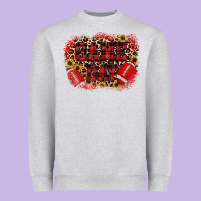 Game Day Football Heavyweight Sweatshirt Designed By Jahusdesignshop