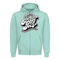 Seafoam happy joes pizza Zipper Hoodie - linhVisuals
