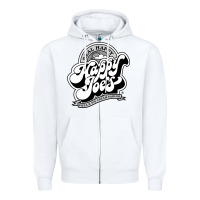 White happy joes pizza Zipper Hoodie - linhVisuals