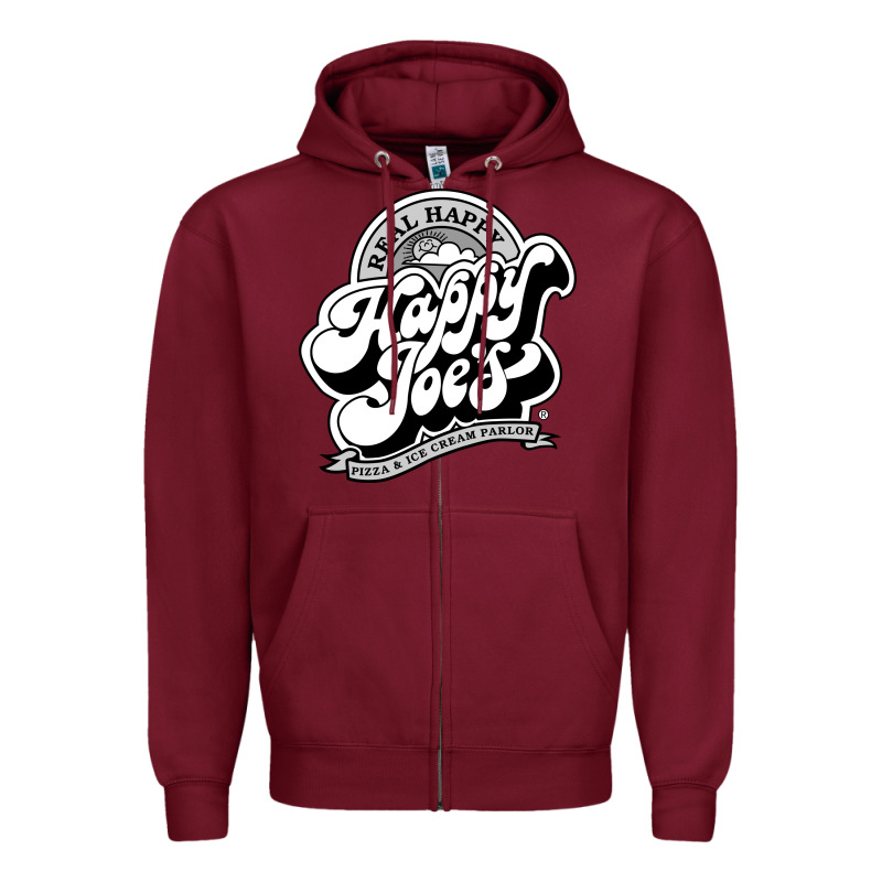 Happy Joes Pizza Zipper Hoodie by linhVisuals | Teevron
