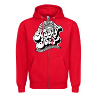 Red happy joes pizza Zipper Hoodie - linhVisuals