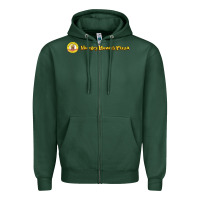 Sports Green howies pizza Zipper Hoodie - linhVisuals
