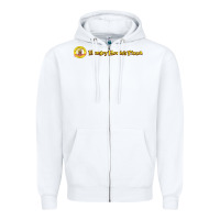 White howies pizza Zipper Hoodie - linhVisuals