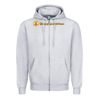 Heather Grey howies pizza Zipper Hoodie - linhVisuals