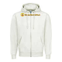 Oatmeal Heather howies pizza Zipper Hoodie - linhVisuals