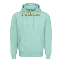 Seafoam howies pizza Zipper Hoodie - linhVisuals