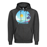 Charcoal Heather pensacola t  shirt no place like pensacola t  shirt Zipper Hoodie - linhVisuals