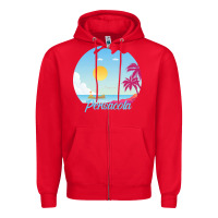Red pensacola t  shirt no place like pensacola t  shirt Zipper Hoodie - linhVisuals