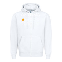 White funny asthma awareness one star rating inhaler wheezy breath t shirt Zipper Hoodie - linhVisuals