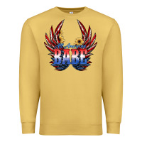 Antique Gold All America Babe Premium Sweatshirt - JahusDesignShop